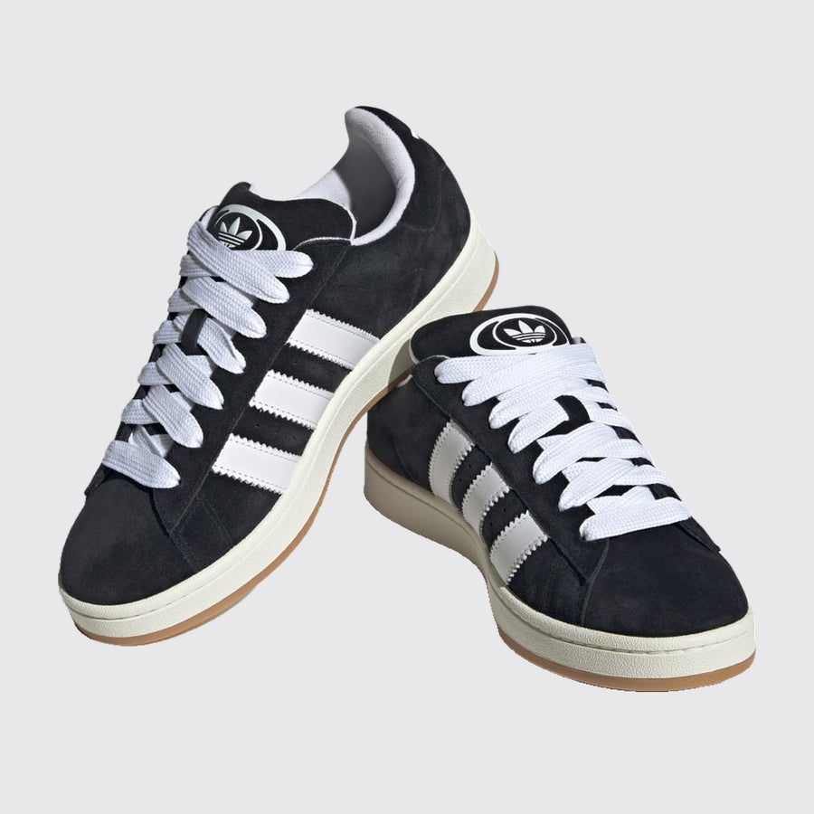 Adidas Campus 00s Core Black basket – vue trois-quarts de la paire