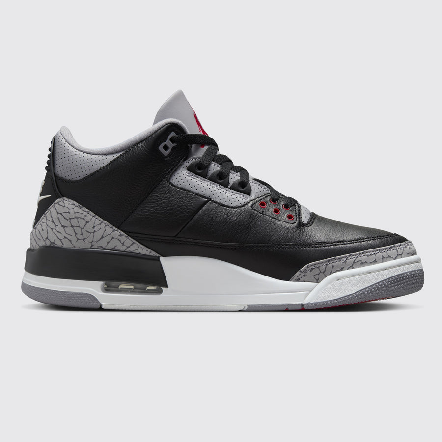Air Jordan 3 Black Cement basket – autre côté