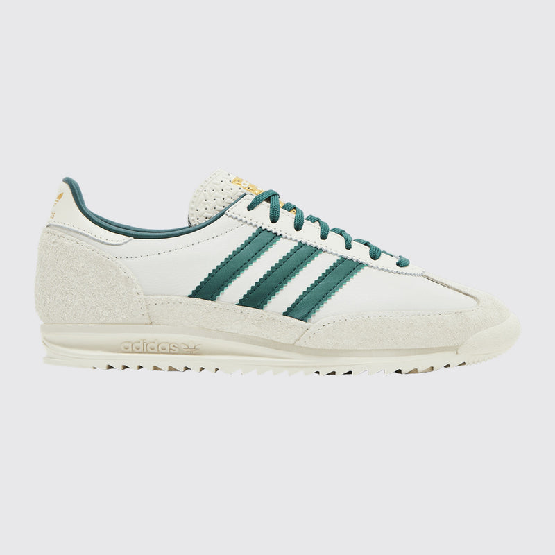 Adidas SL 72 OG Off White Collegiate Green Damen Sneaker – Dreiviertel-Vorderansicht