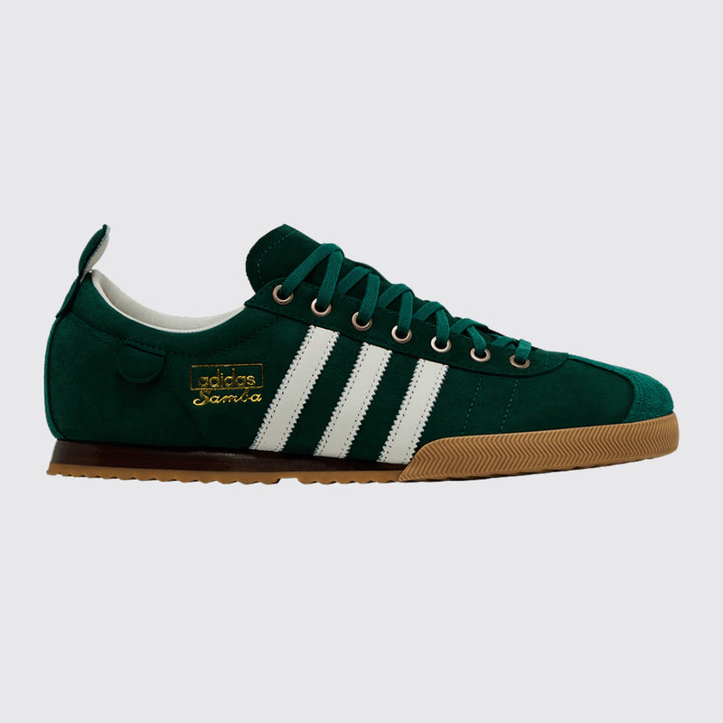 Adidas Samba 62 Collegiate Green Sneaker – Dreiviertel-Vorderansicht