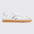 Adidas Samba OG White Silver Metallic de Mujer zapatilla – vista frontal tres cuartos