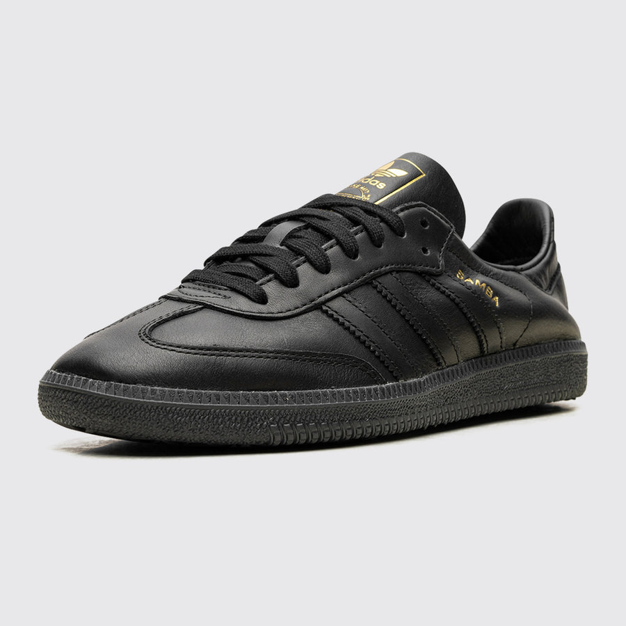 Adidas Samba Decon Core Black Sneaker – Dreiviertel-Vorderansicht