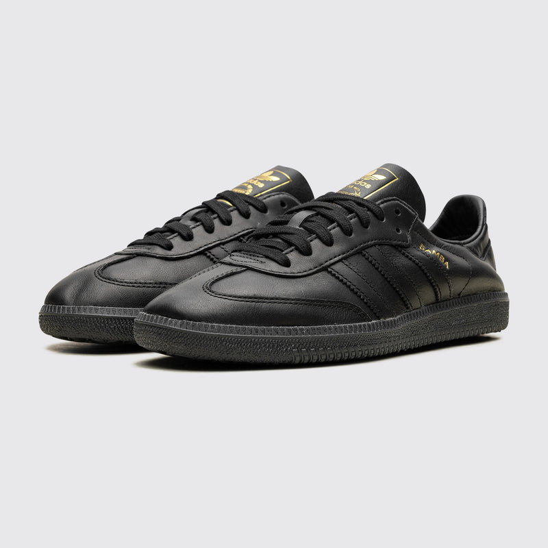 Adidas Samba Decon Core Black Sneaker – Dreiviertelansicht des Paares