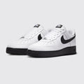 Nike Air Force 1 '07 White Black sneaker – three-quarter view of the pair