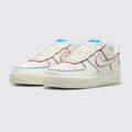 Women's Nike Air Force 1 '07 WNBA 30th sneaker – three-quarter view of the pair