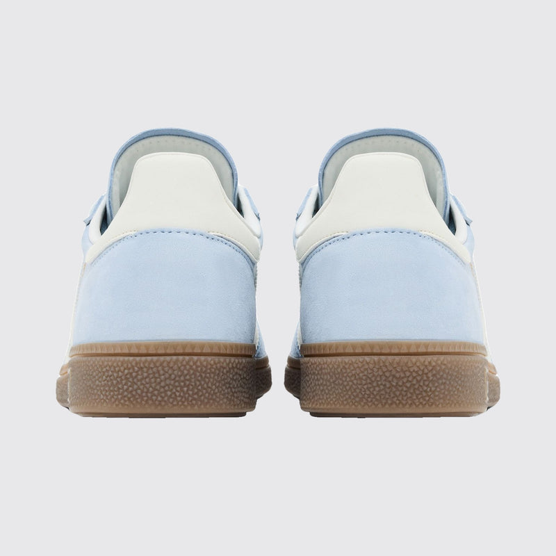 Adidas Handball Spezial Wonder Blue Off White Sneaker – Rückansicht des Paares