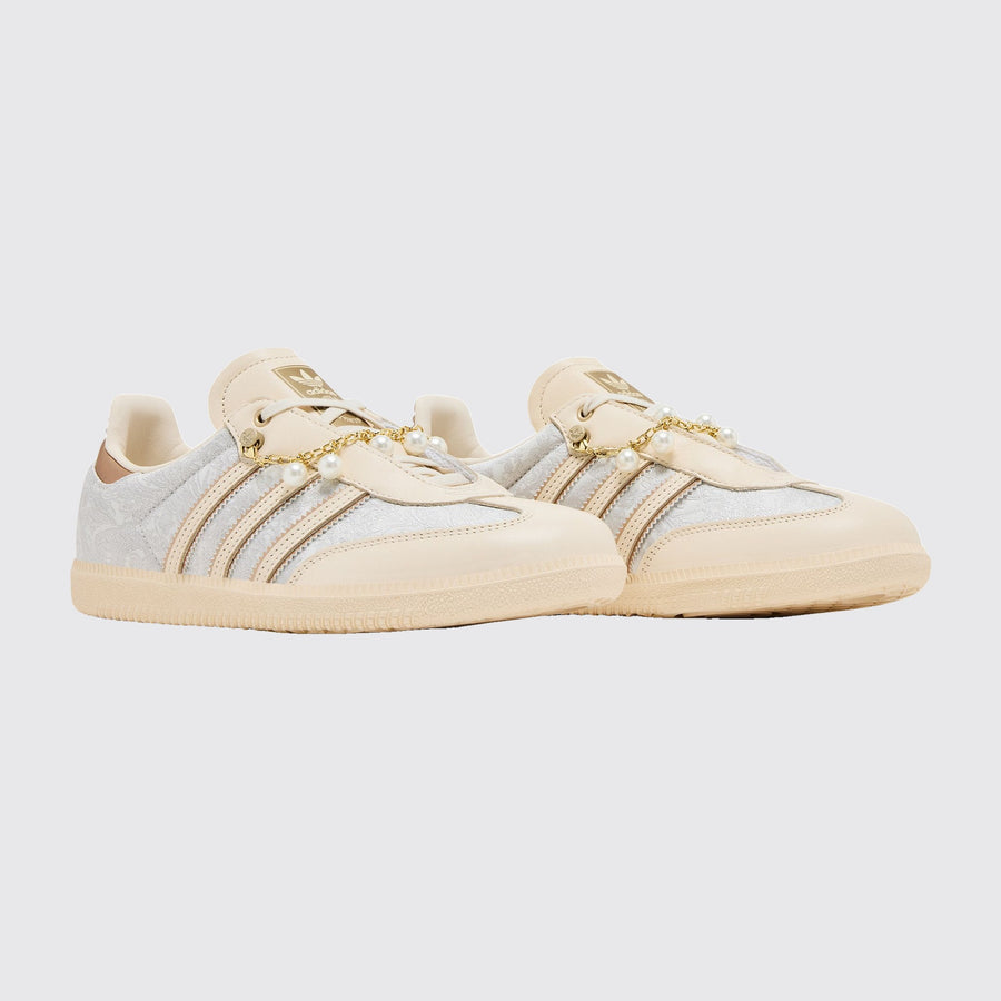 Adidas Samba OG Pearl Femme basket – vue trois-quarts de la paire