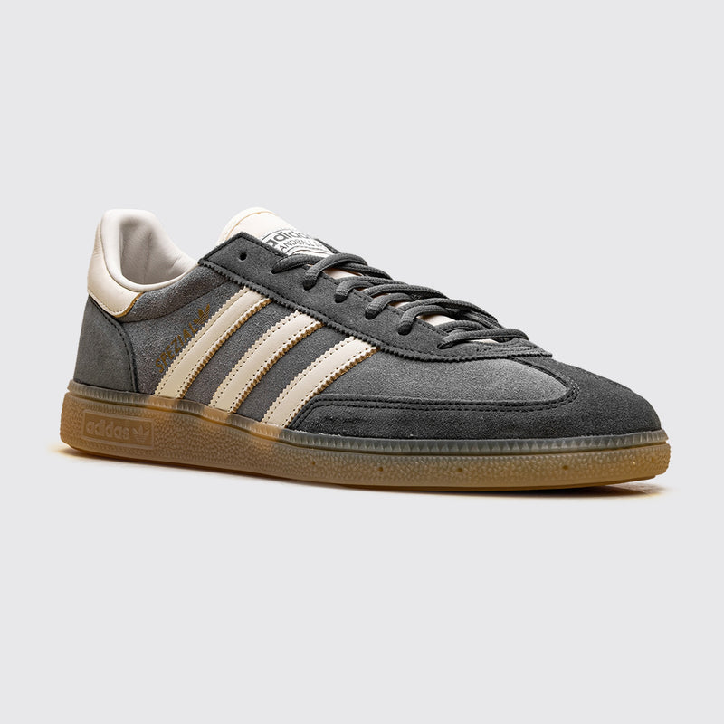 Adidas Handball Spezial Grey Four Off White Sneaker – Dreiviertel-Vorderansicht