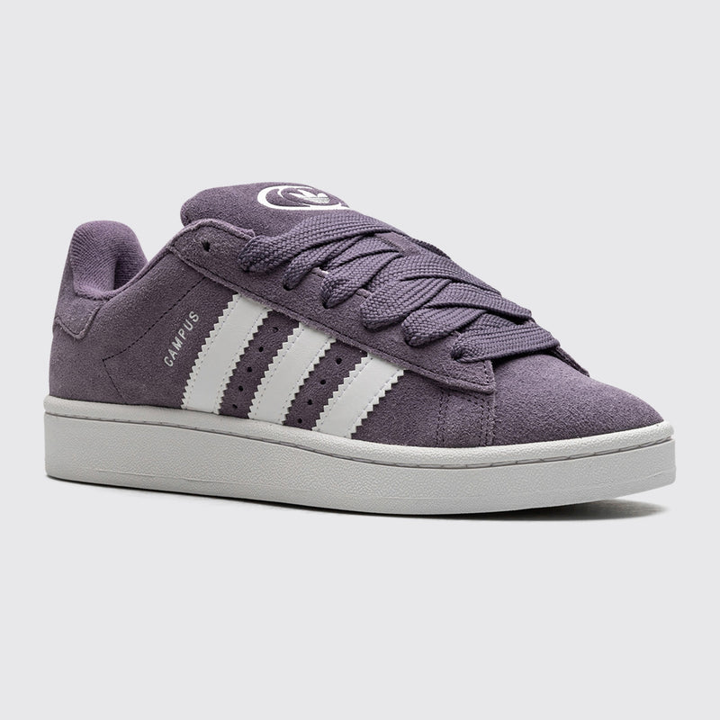 Women's Adidas Campus 00s Shadow Violet sneaker – front three-quarter view