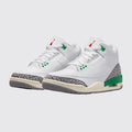 Air Jordan 3 Lucky Green Damen Sneaker – Dreiviertelansicht des Paares