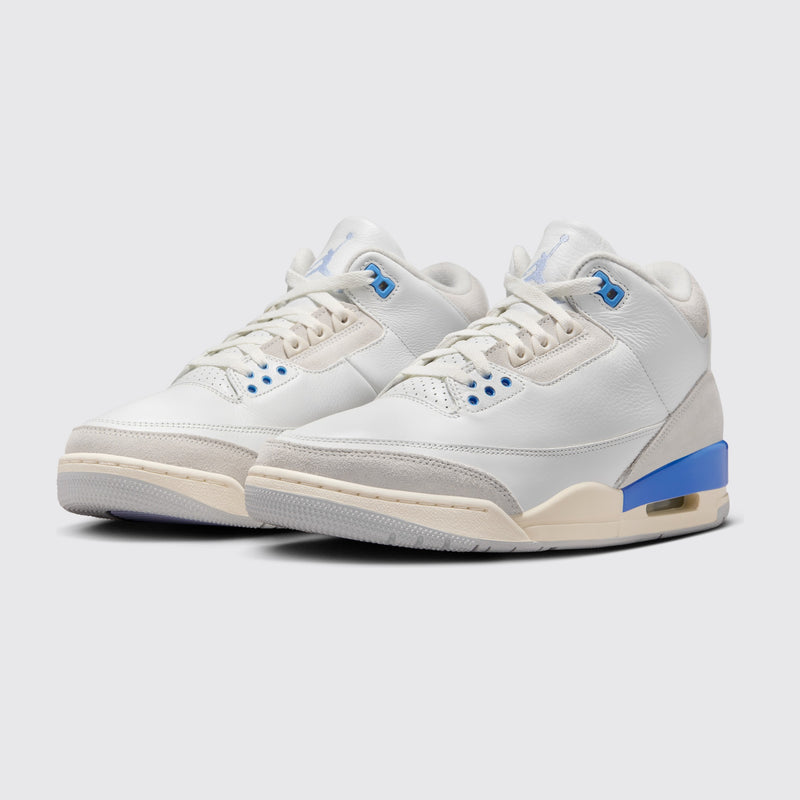 Air Jordan 3 Lucky Shorts Sneaker – Dreiviertelansicht des Paares