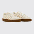 CLOT x Adidas Gazelle Crepe Sole Cream White sneaker – three-quarter view of the pair