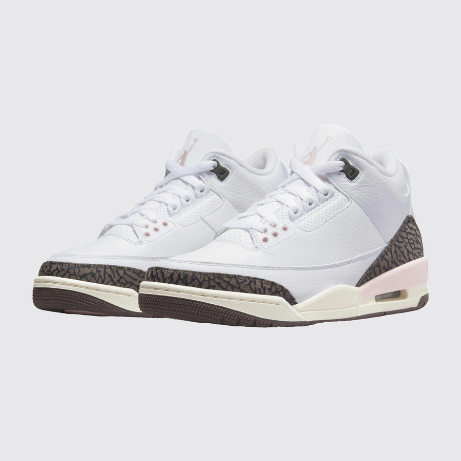 Air Jordan 3 Neapolitan Femme basket – vue trois-quarts de la paire
