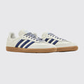 Adidas Samba OG Off White Dark Blue Damen Sneaker – Dreiviertelansicht des Paares