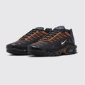 Nike Air Max Plus Dark Obsidian Monarch sneaker – three-quarter view of the pair