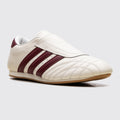 Adidas Taekwondo Off White Noble Maroon Damen Sneaker – Dreiviertel-Vorderansicht