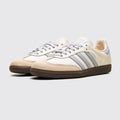 Adidas Samba OG Cream White Wonder Silver de Mulher sapatilha – vista a três quartos do par