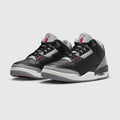 Air Jordan 3 Black Cement basket – vue trois-quarts de la paire