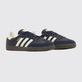 Adidas Samba Vegan Night Navy Gum zapatilla – vista tres cuartos del par