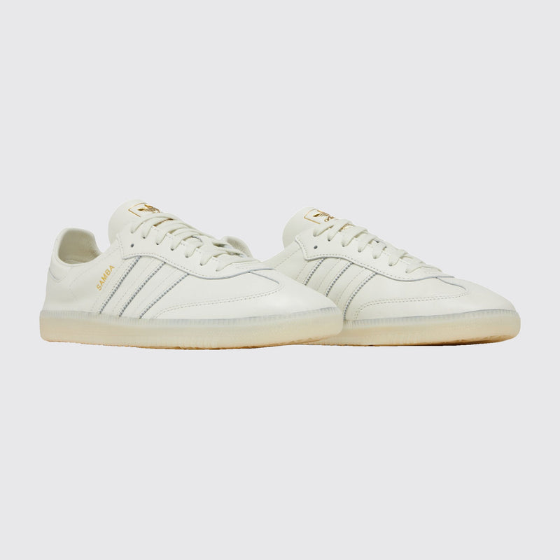 Adidas Samba Decon Ivory Sneaker – Dreiviertelansicht des Paares