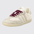 Adidas Samba OG Cream White Maroon de Mujer zapatilla – vista frontal tres cuartos