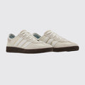 CLOT x Adidas Gazelle Indoor Off White sapatilha – vista a três quartos do par