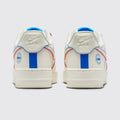Women's Nike Air Force 1 '07 WNBA 30th sneaker – back view of the pair