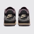 Women's A Ma Maniére x Air Jordan 3 While You Were Sleeping sneaker – back view of the pair