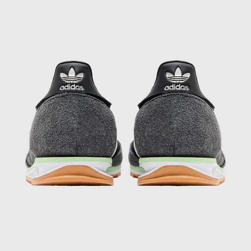 Adidas SL 72 OG Black Carbon Green de Mulher sapatilha – vista traseira do par