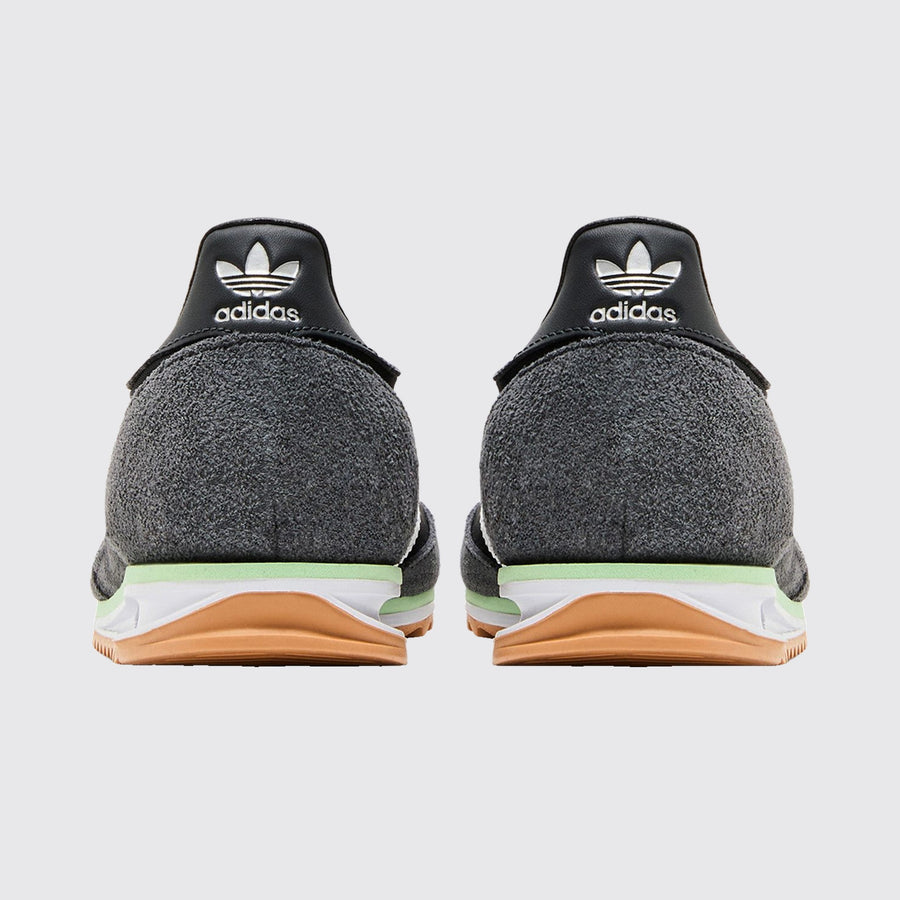 Adidas SL 72 OG Black Carbon Green de Mulher sapatilha – vista traseira do par