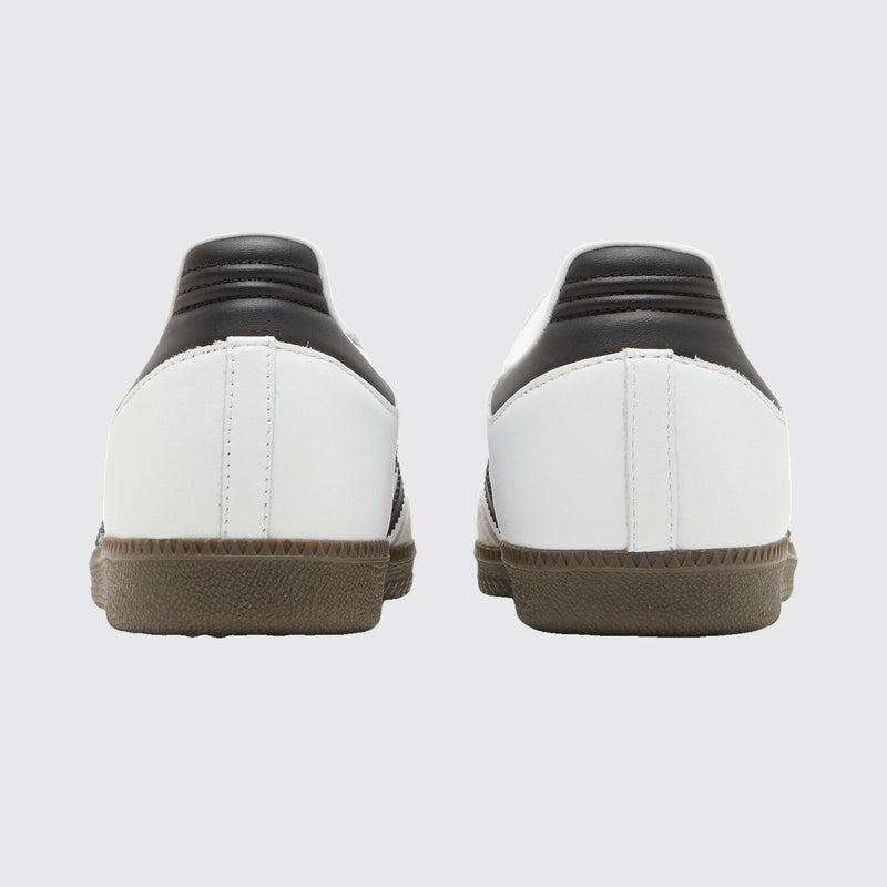 Adidas Samba ADV White Black Gum Sneaker – Rückansicht des Paares