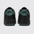 Nike Air Force 1 '07 Black Vintage Green sneaker – back view of the pair