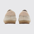 CLOT x Adidas Gazelle Halo Ivory zapatilla – vista trasera del par