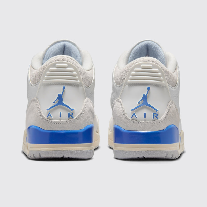 Air Jordan 3 Lucky Shorts Sneaker – Rückansicht des Paares