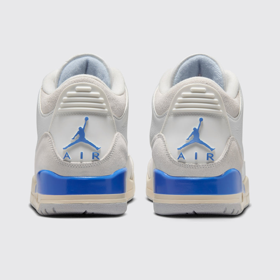 Air Jordan 3 Lucky Shorts Sneaker – Rückansicht des Paares