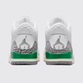 Air Jordan 3 Lucky Green Damen Sneaker – Rückansicht des Paares