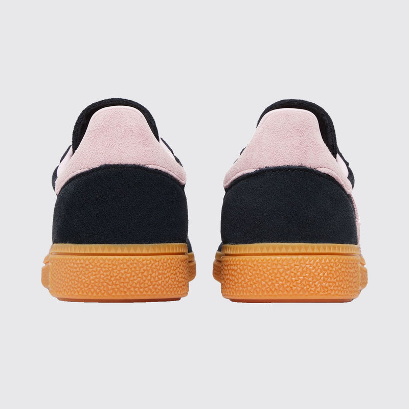 Adidas Handball Spezial Core Black Clear Pink Femme basket – vue arrière de la paire