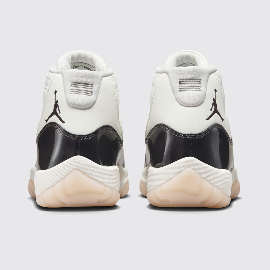 Women's Air Jordan 11 Neapolitan sneaker – back view of the pair