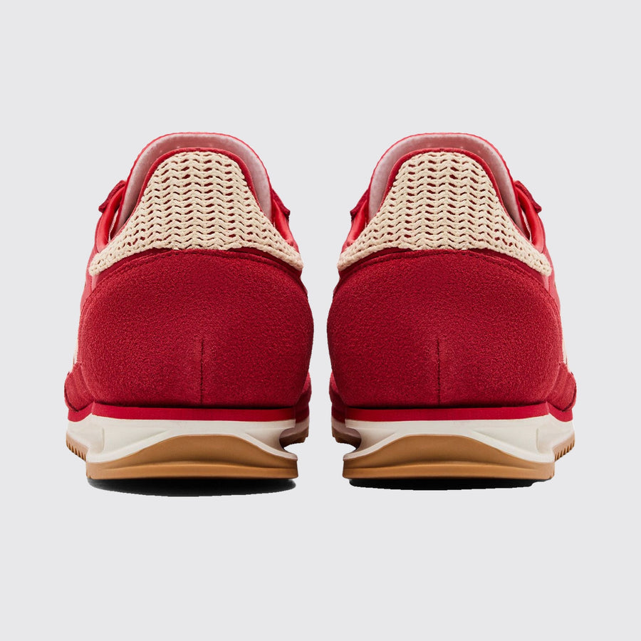 Adidas SL 72 OG Crochet Scarlet de Mulher sapatilha – vista traseira do par