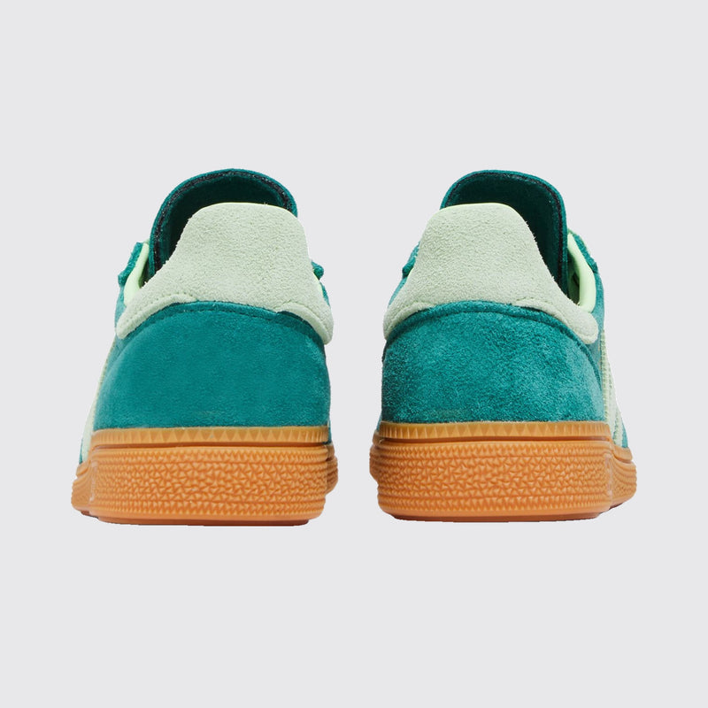 Adidas Handball Spezial Collegiate Green Spark Femme basket – vue arrière de la paire
