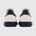 Adidas Handball Spezial Aluminium Core Black Gold sapatilha – vista traseira do par