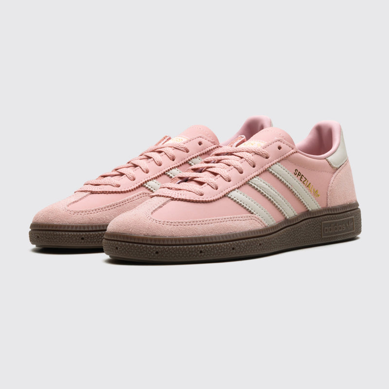 Adidas Handball Spezial Wonder Mauve Alumina de Mujer zapatilla – vista tres cuartos del par
