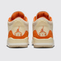 Women's Air Jordan 3 Starfish sneaker – back view of the pair