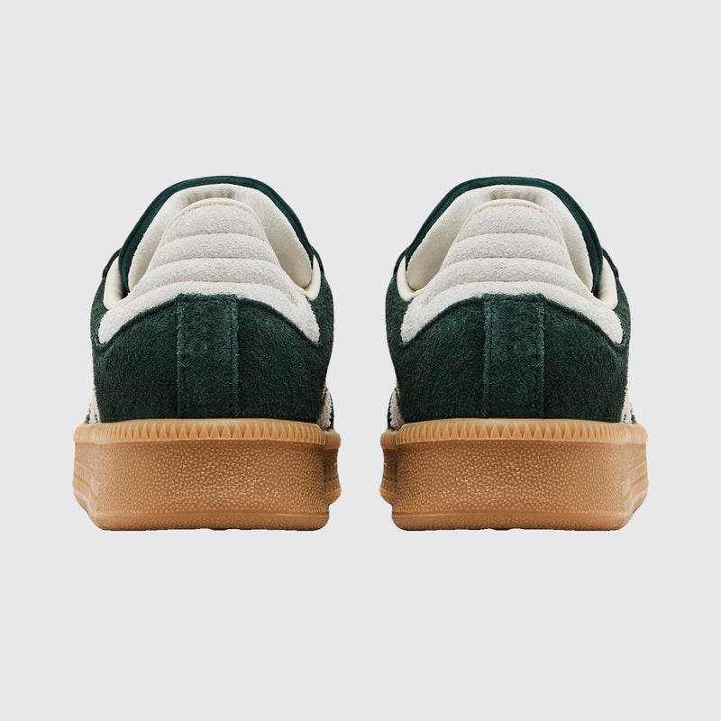 Adidas Samba XLG Shadow Green Sneaker – Rückansicht des Paares