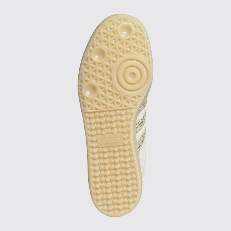 Adidas Samba OG Cream White Maroon de Mujer zapatilla – vista de la suela