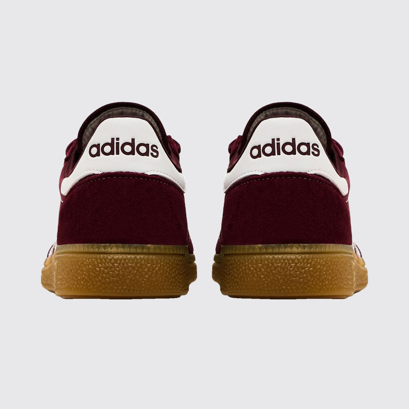 Sporty & Rich x Adidas Handball Spezial Shadow Red Sneaker – Rückansicht des Paares