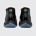 Air Jordan 11 Gamma sneaker – back view of the pair