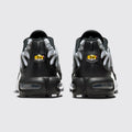 Nike Air Max Plus Black Metallic Silver White Sneaker – Rückansicht des Paares