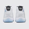 Air Jordan 11 Legend Blue sneaker – back view of the pair