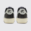 Nike Air Force 1 '07 White Coconut Milk Black sneaker – back view of the pair